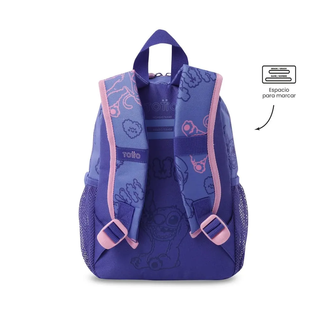 Morral Niña Stitch On The Beach Pequeña Azul