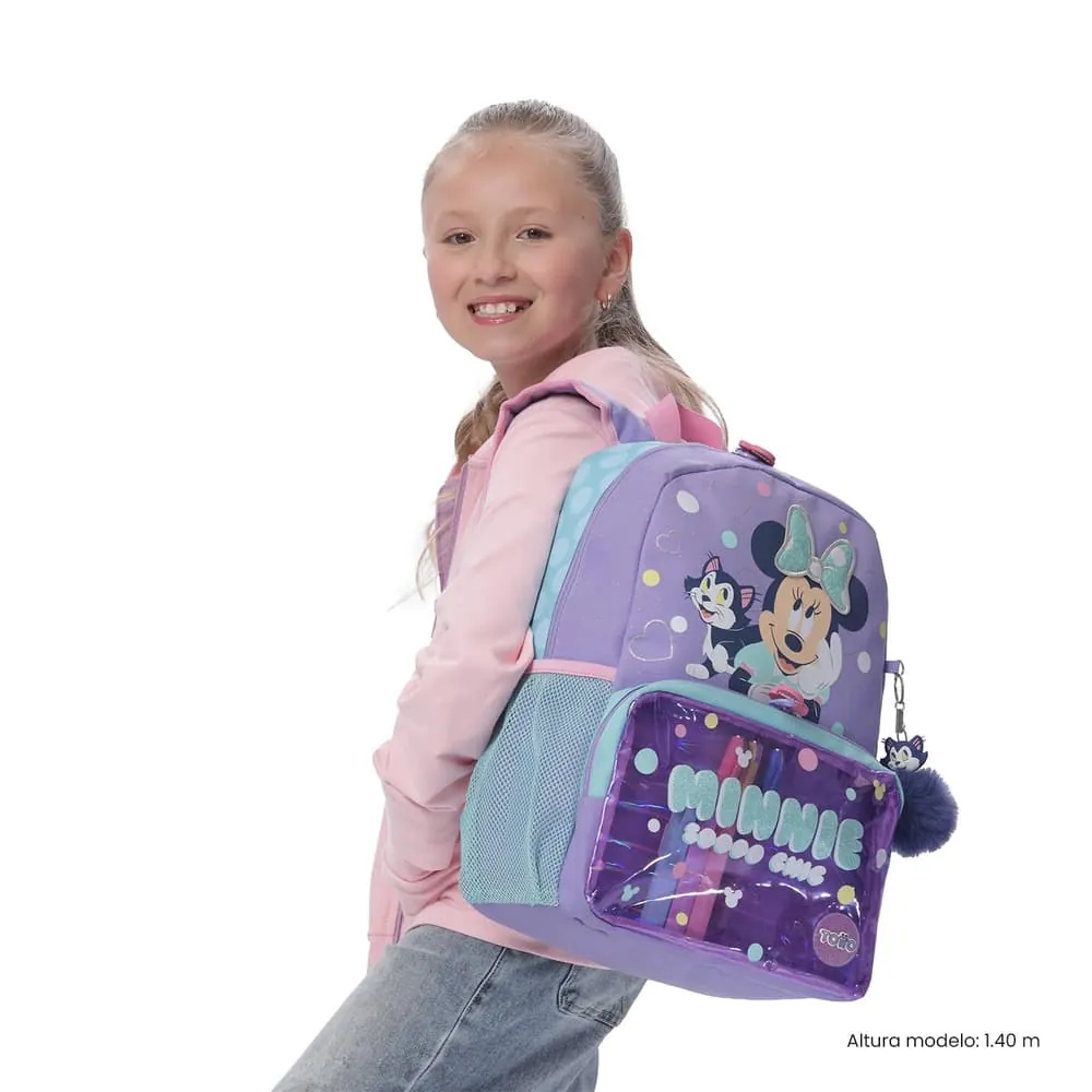 Morral Niña Minnie Mediano Morado