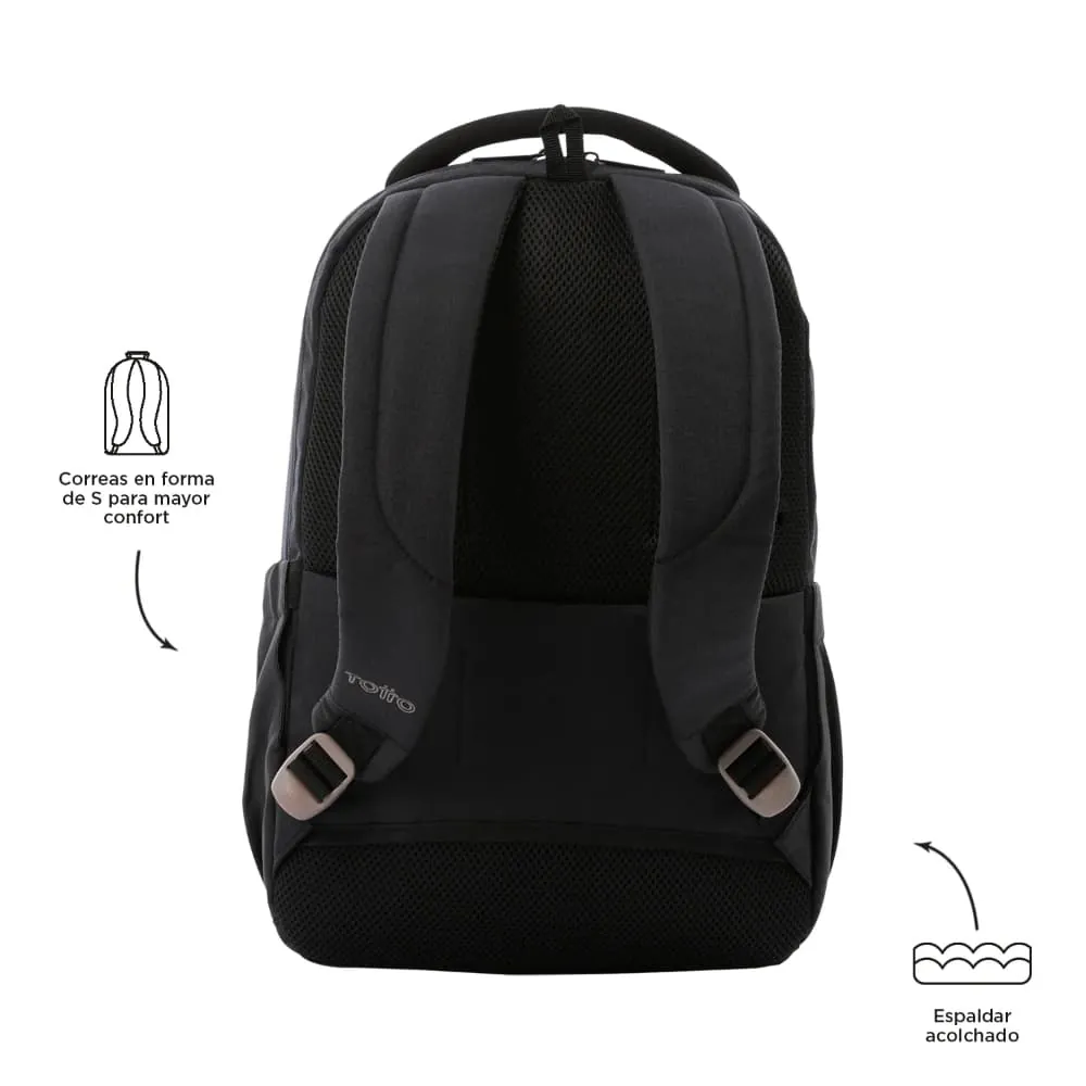 Morral Plegable Negro 2.0 M