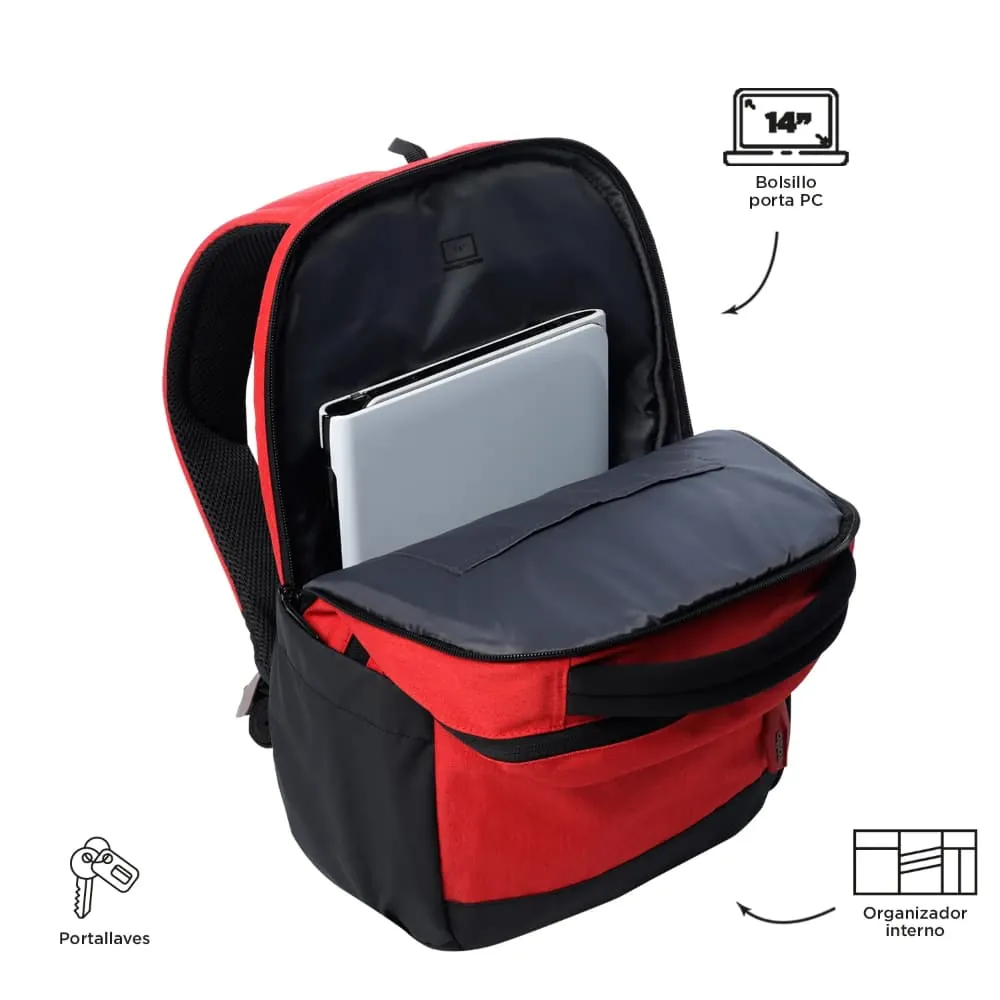 Morral Plegable Rojo 2.0 M