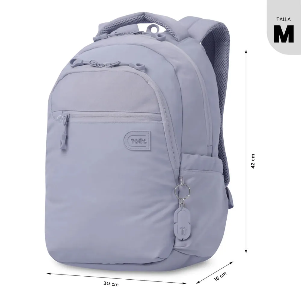 Morral Universitario Steif Nara Porta PC 14" Morado Mujer