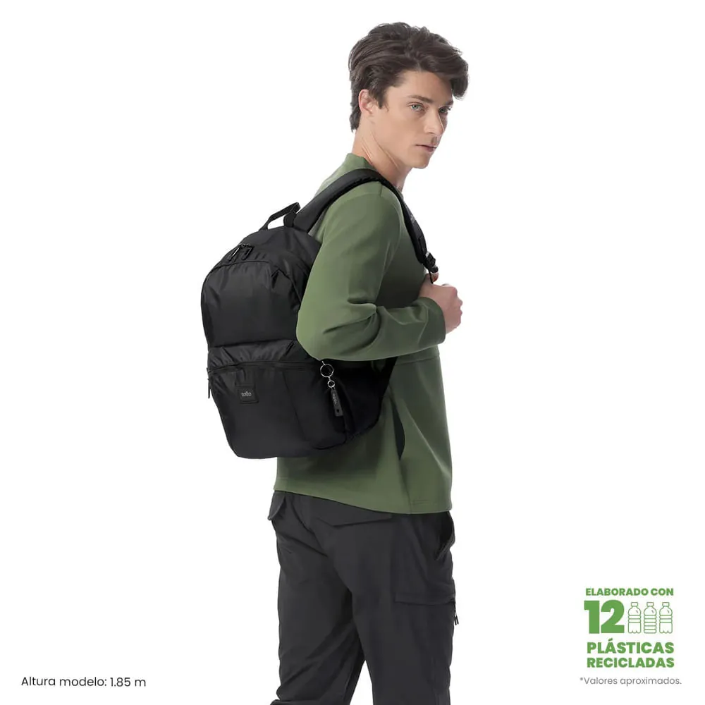 Morral Universitario Porta PC 14" Trik Negro Unisex