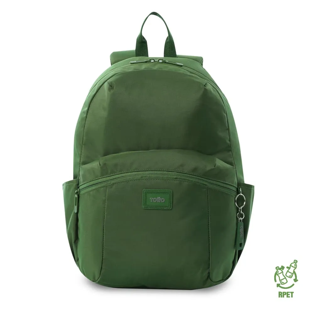 Morral Universitario Porta PC 14" Trik Verde Hombre