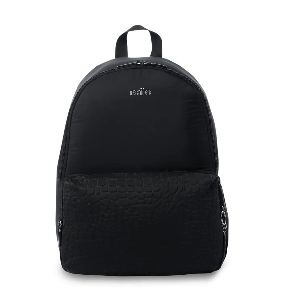 Morral Universitario Palencia Porta PC 13" Negro Mujer
