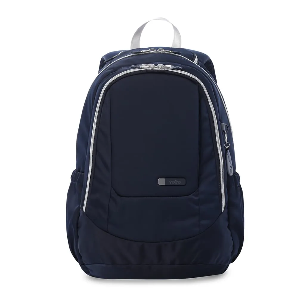 Morral Universitario Porta PC 14" Goctal Twill 2.0 Azul Mujer