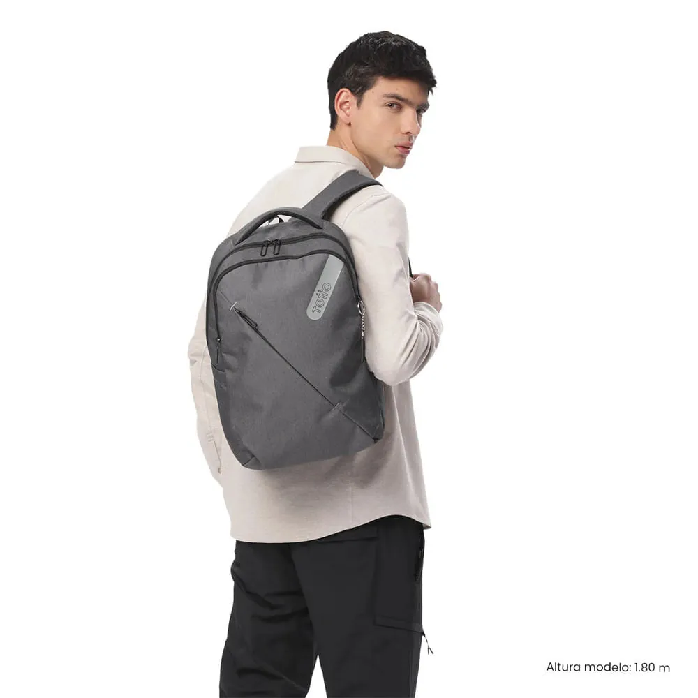 Morral Ejecutivo Porta PC 15.4" Osaka Negro Unisex