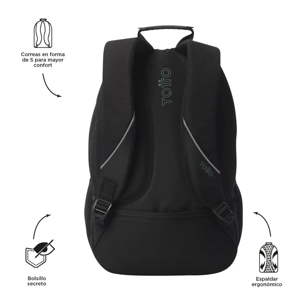 Morral Universitario Cambri 2.0 Porta PC 15.4" Negro Unisex