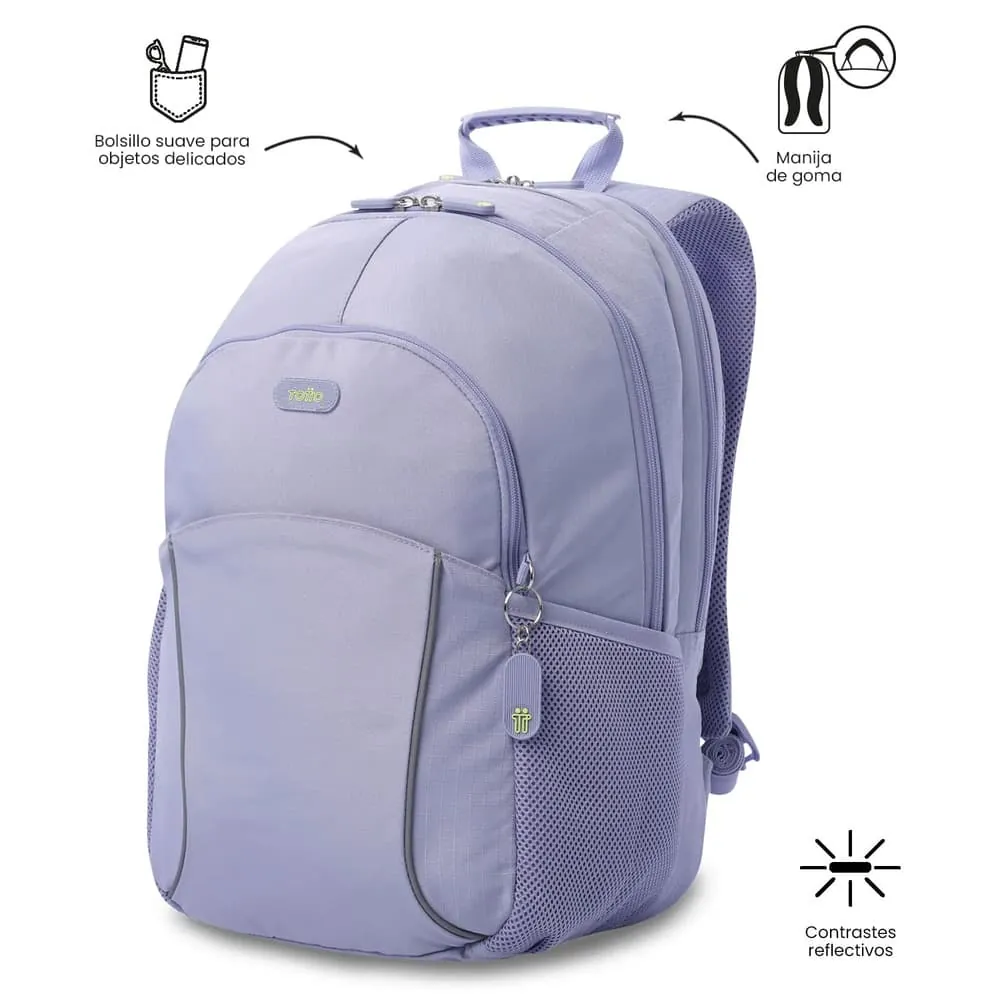 Morral Universitario Porta PC 15.4" Cambri 2.0 Morado Mujer