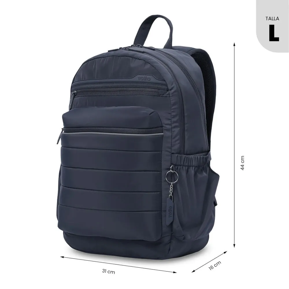 Morral Universitario Porta PC 14" Plaine 2.0 Azul Unisex