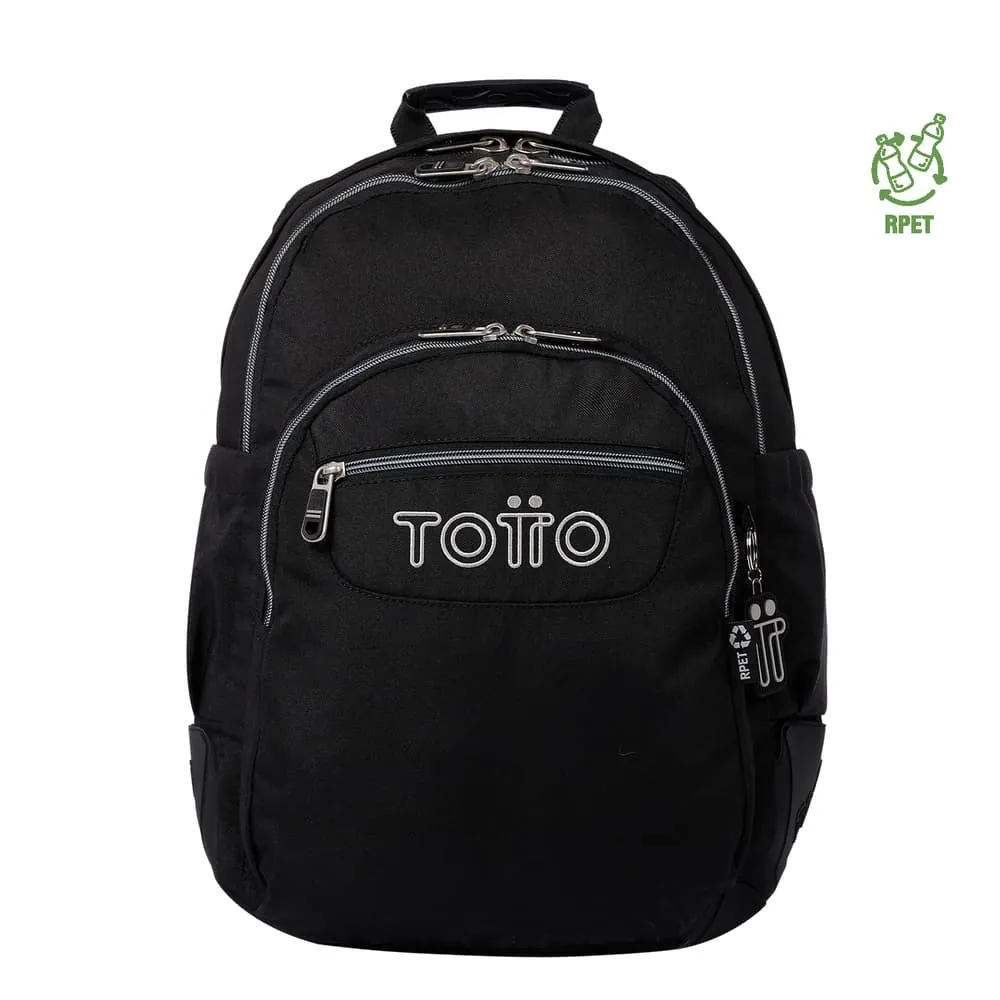Morral Juvenil Porta PC 14" Rayol Negro