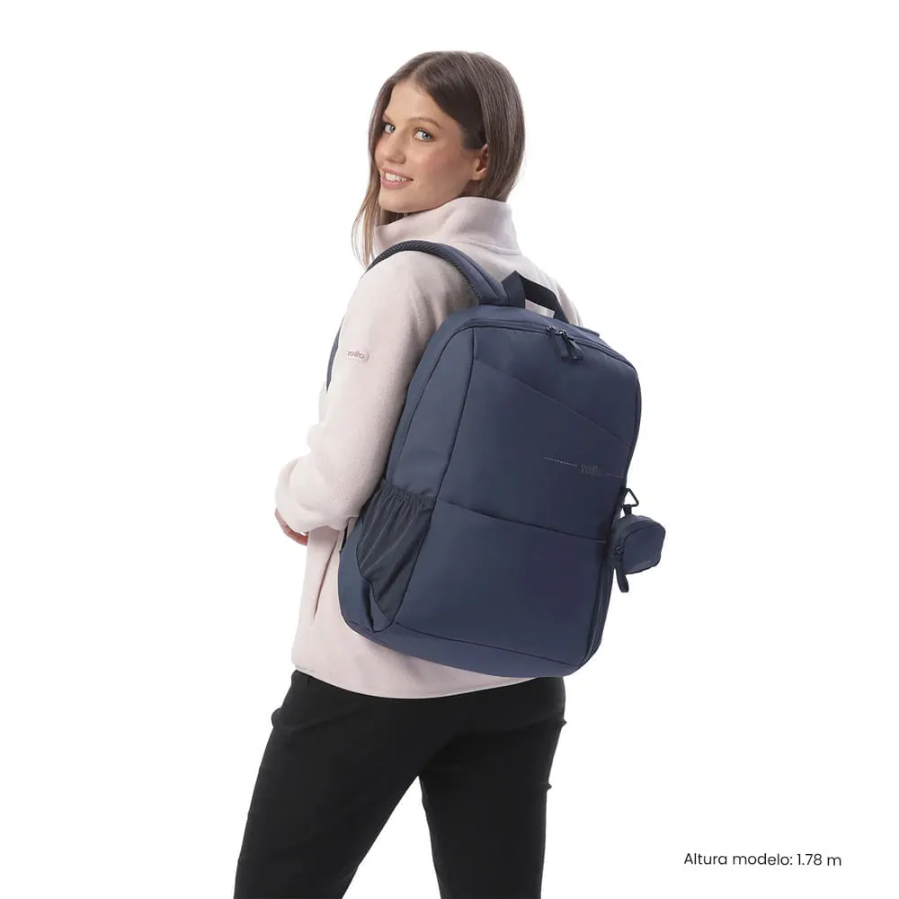 Morral Universitario Porta PC 16" Suzuka Azul Mujer