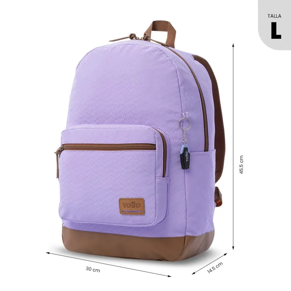 Morral Universitario Porta PC 14" Tocax Lila Mujer
