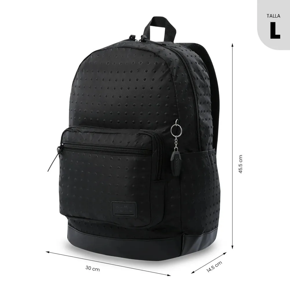 Morral Universitario Porta PC 14" Tocax Negro Hombre