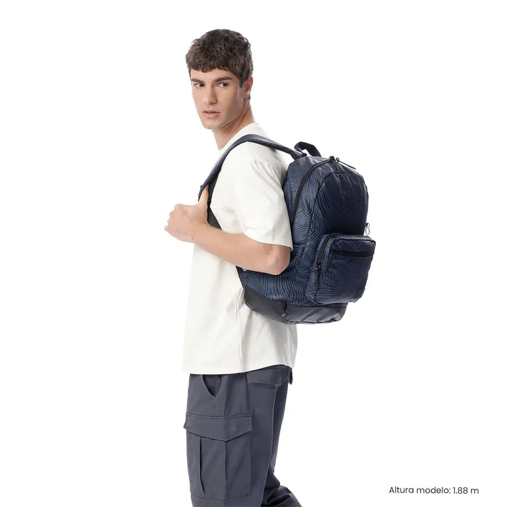 Morral Universitario Porta PC 14" Tocax Azul Unisex