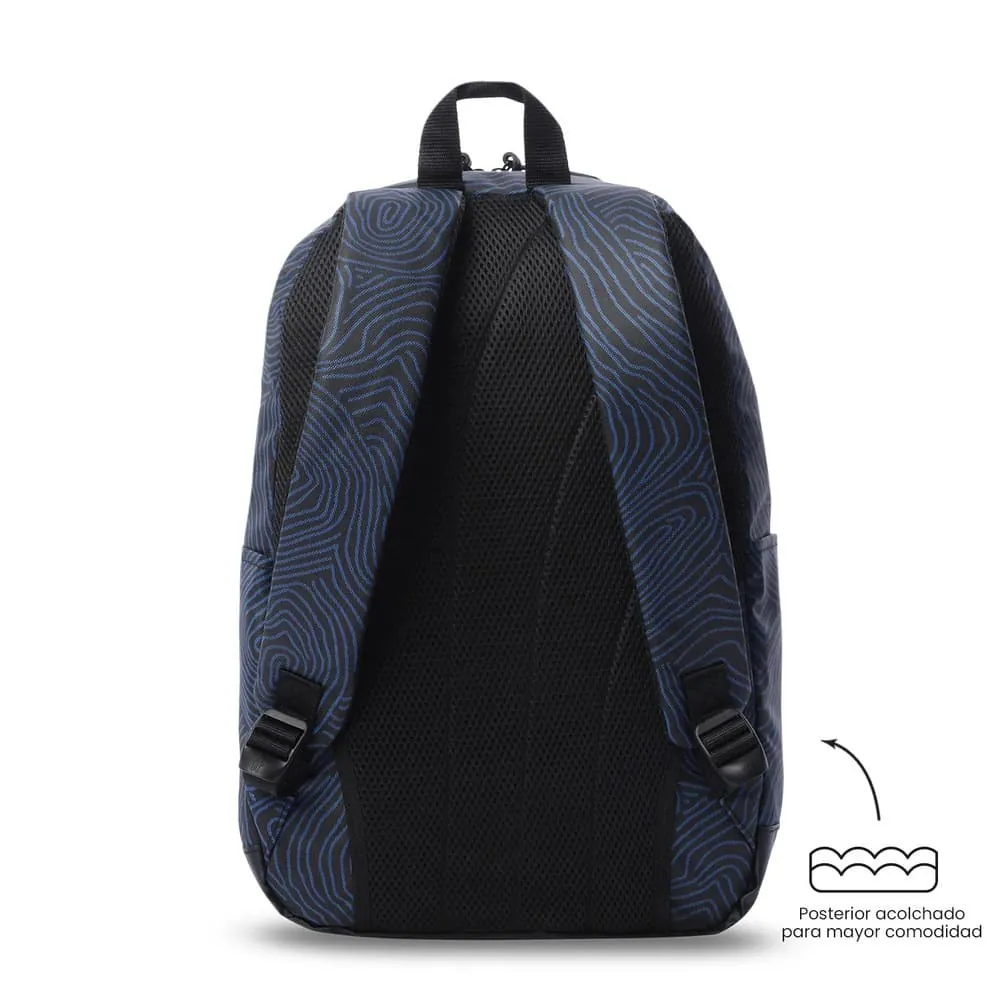 Morral Universitario Porta PC 14" Tocax Azul Unisex