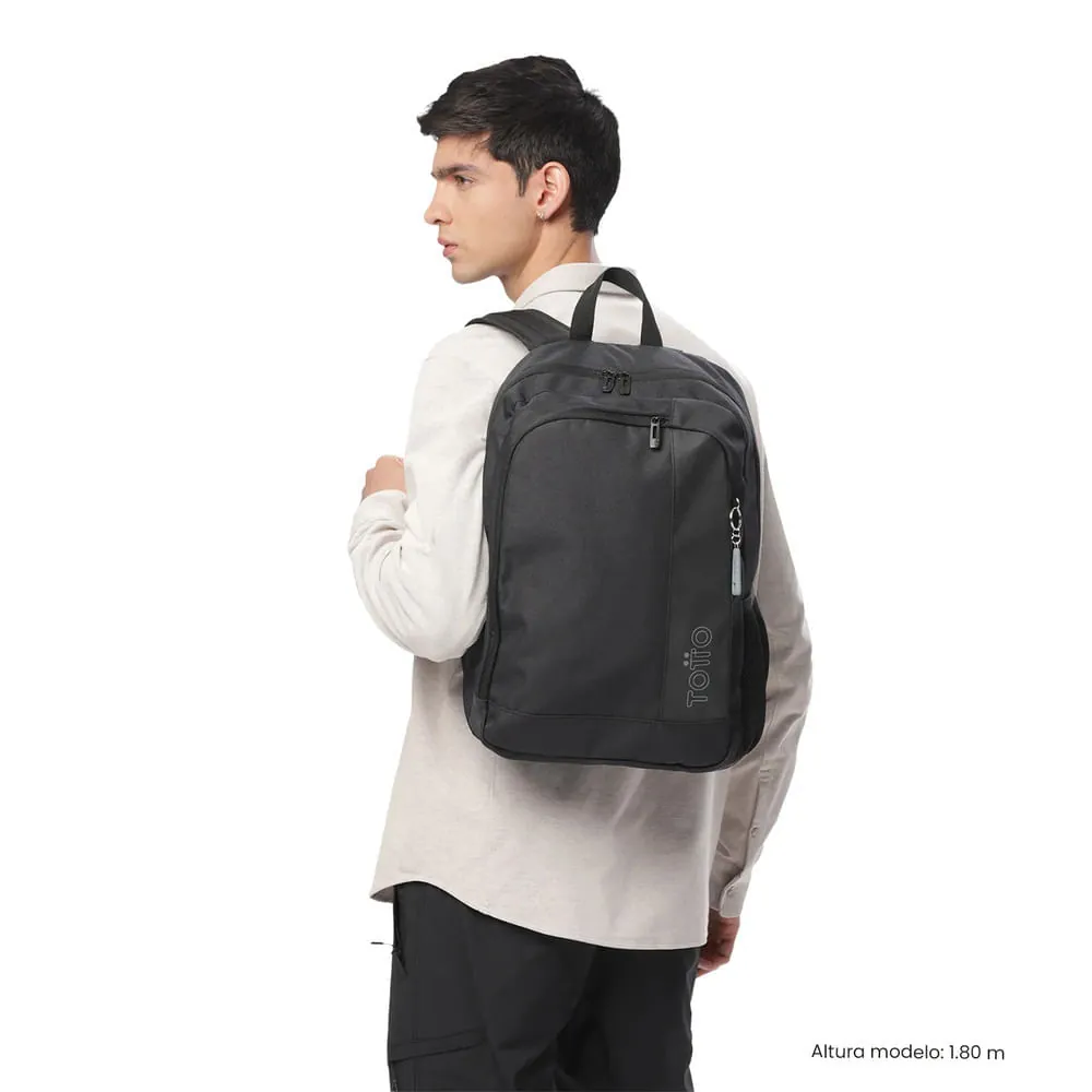 Morral Universitario Kanto Porta PC 15.4" Negro Unisex
