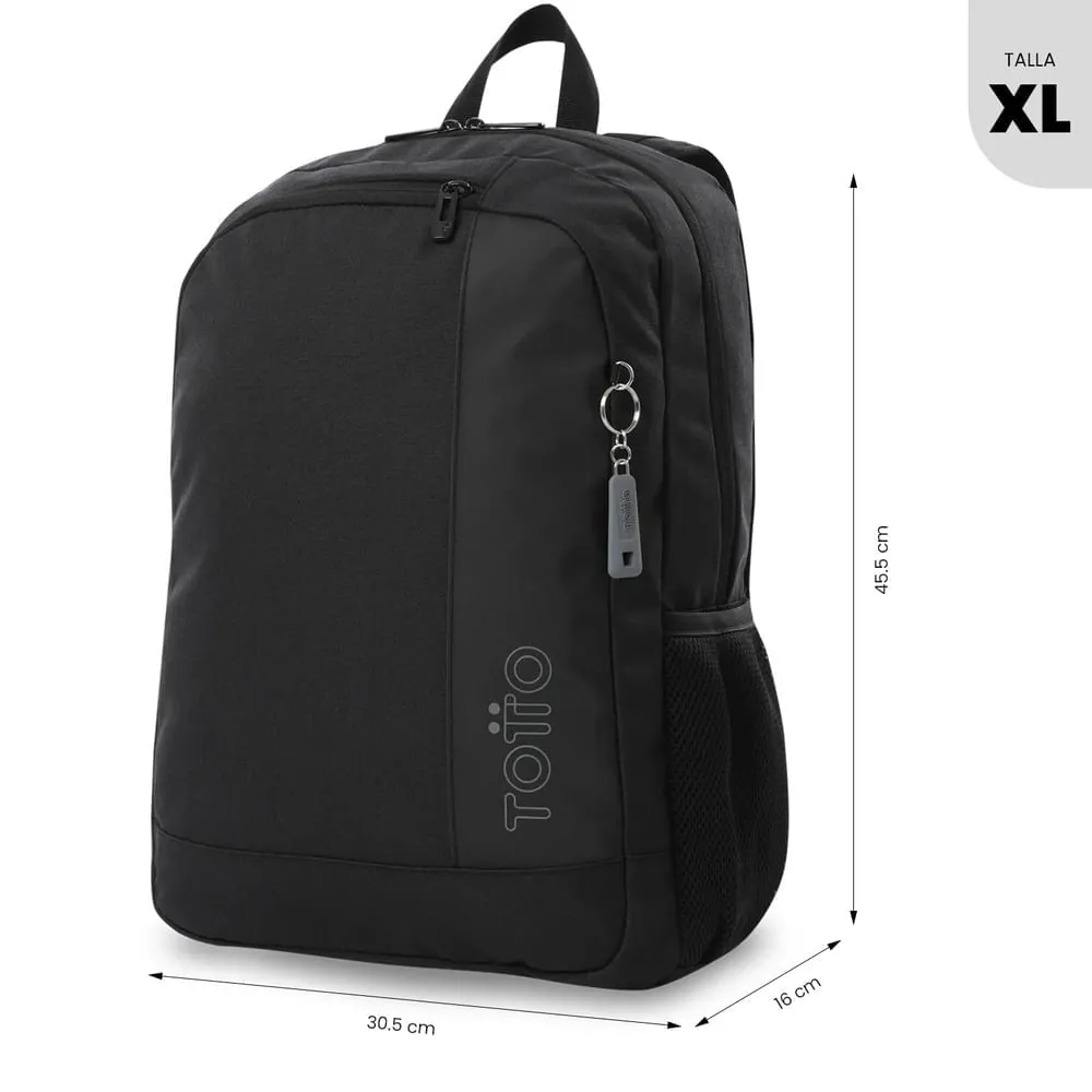 Morral Universitario Kanto Porta PC 15.4" Negro Unisex