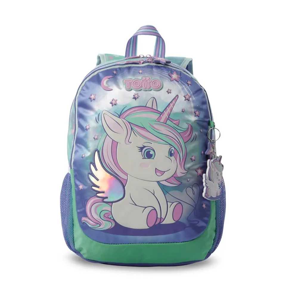 Combo Escolar Niña X3 Morral + Lonchera + Multiuso Magic Dreams Verde