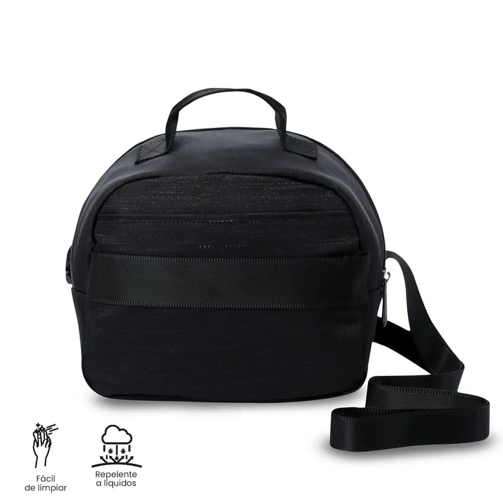 Lonchera Térmica para Mujer Borrador Neo Mediana Negra