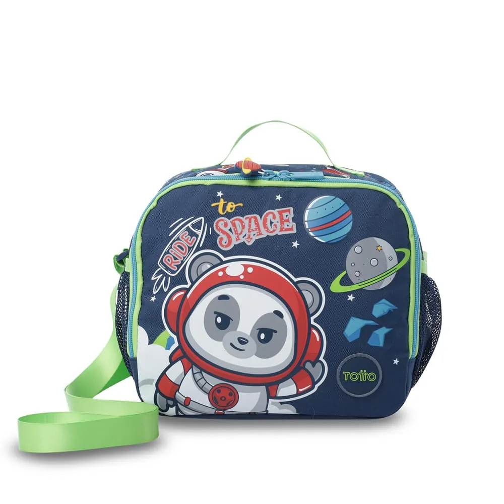 Lonchera Panda Space Azul