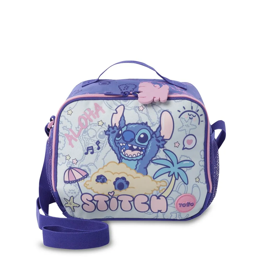 Lonchera Stitch Beach Azul
