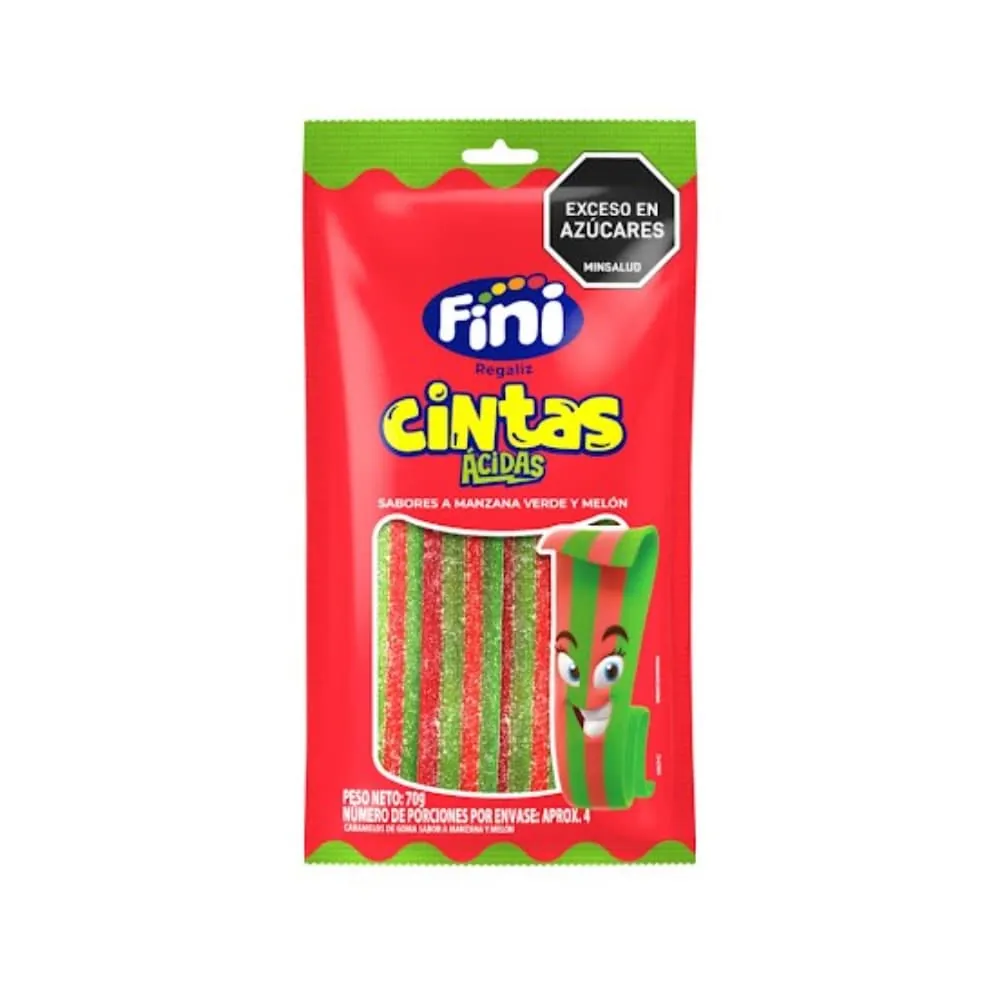 Dulce Cinta Fini Manzana Melón Paquete 70 Gr