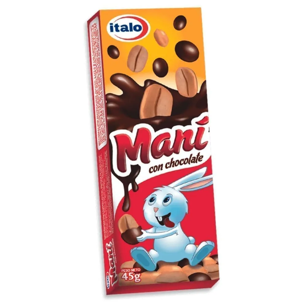 Mani Cubierto De Chocolate