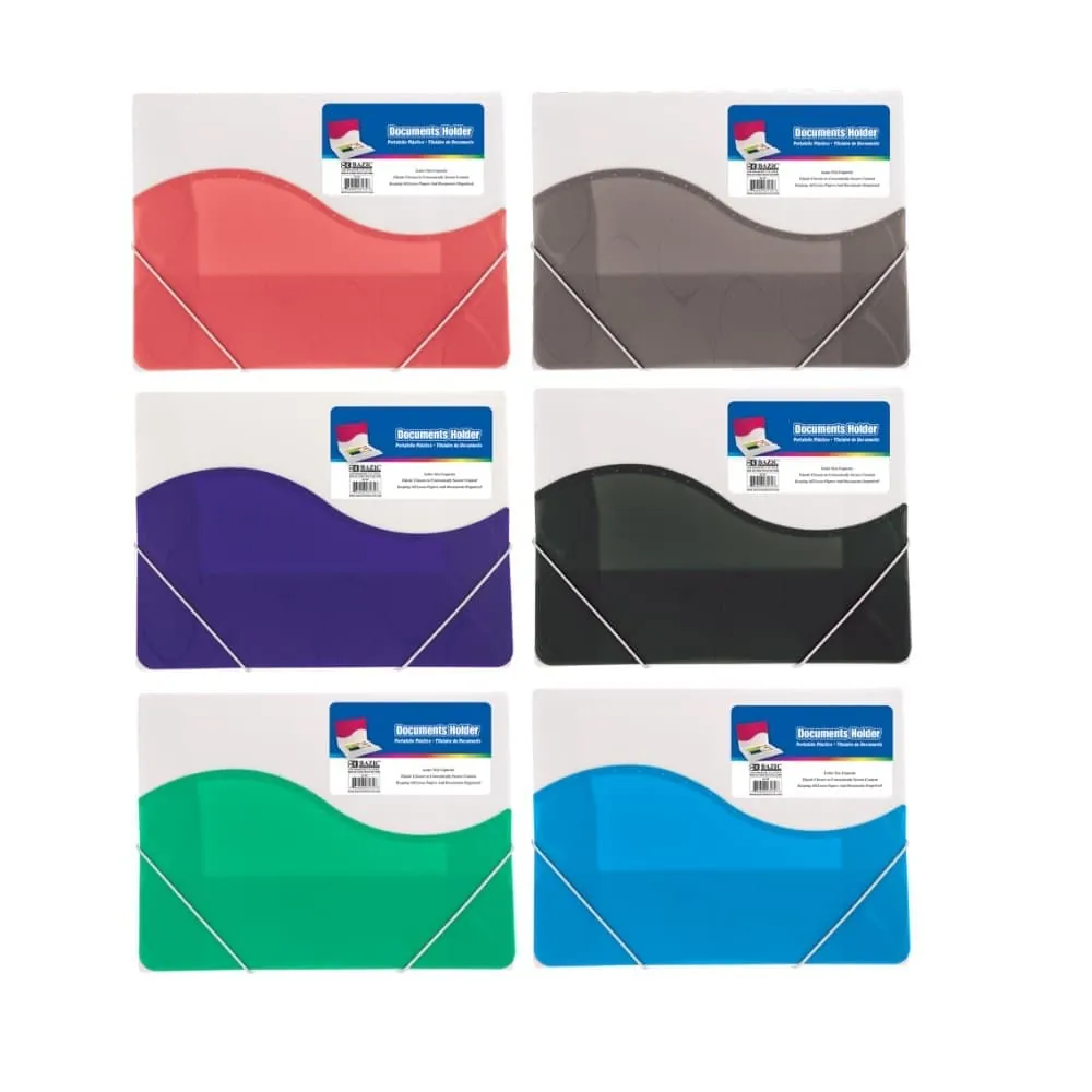 Carpeta Carta Con Cierre Elastico Surtida