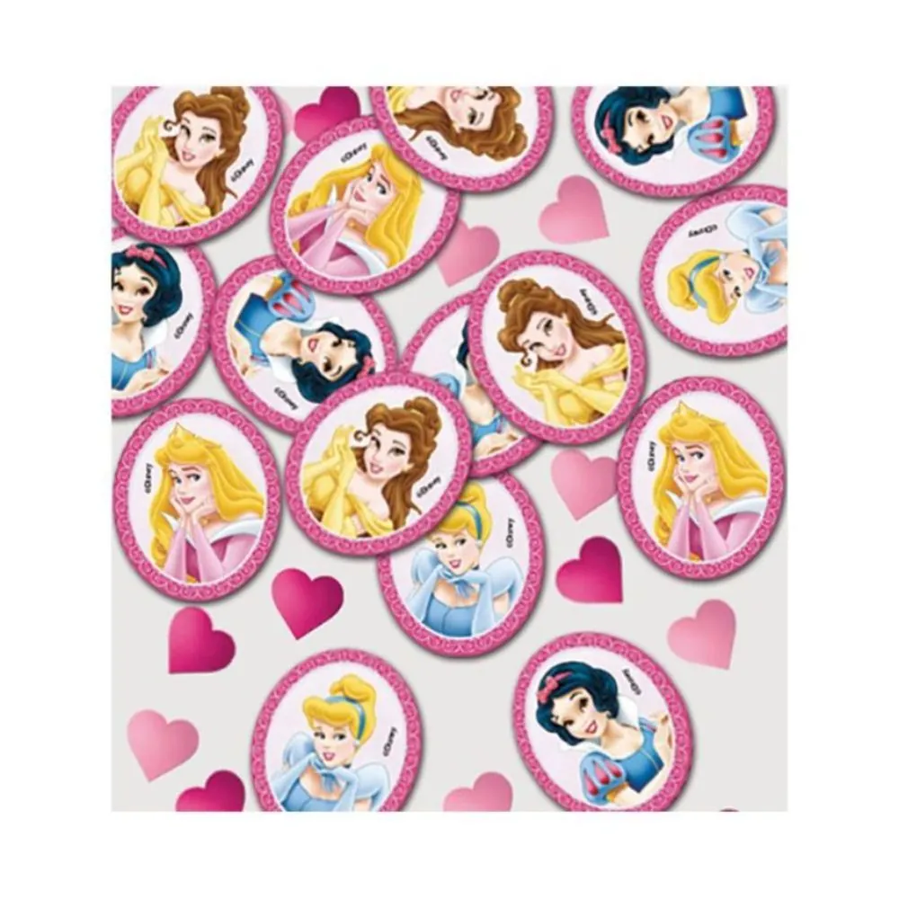 Confeti Princesas Con Corazón