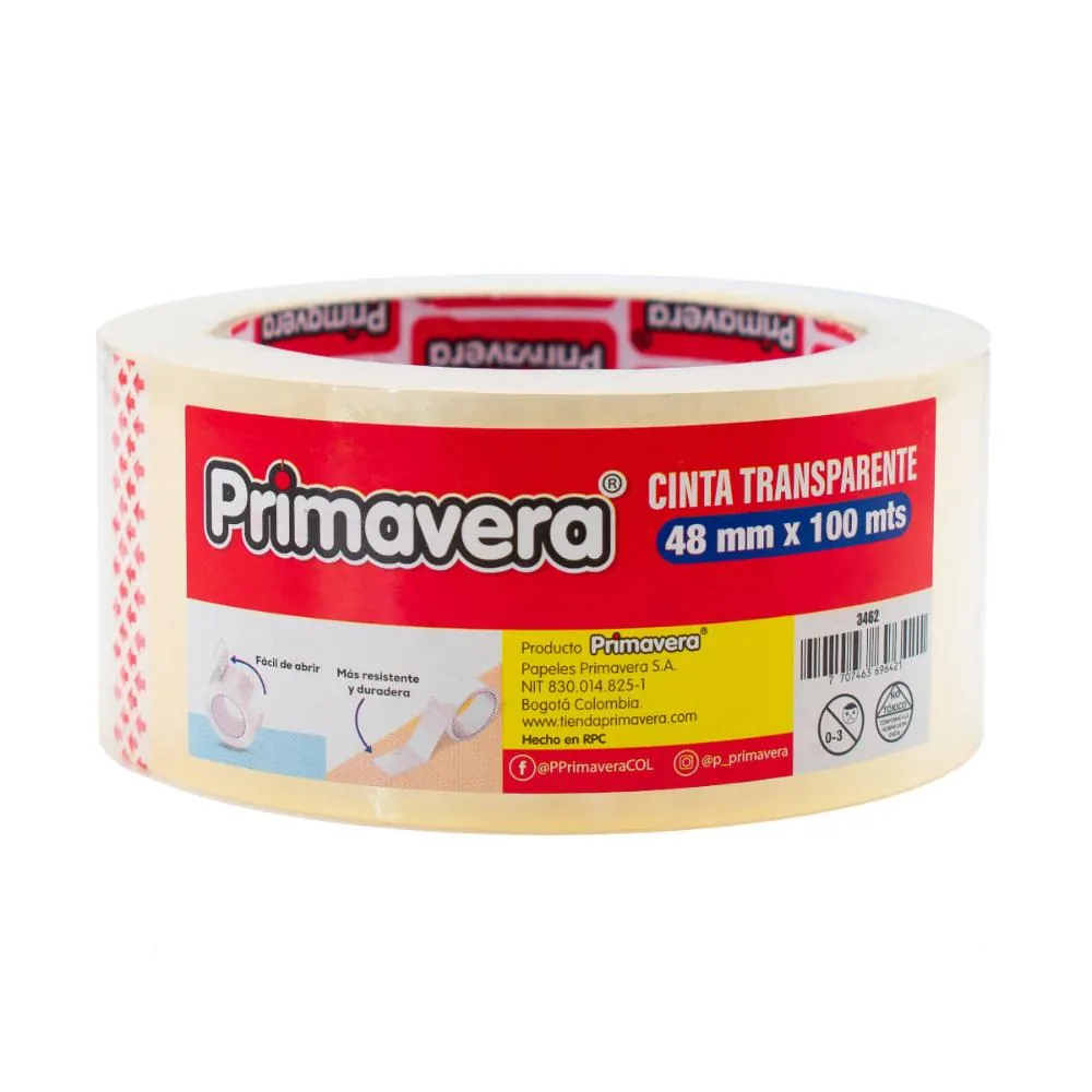 Cinta Transparente 48Mm X 100M