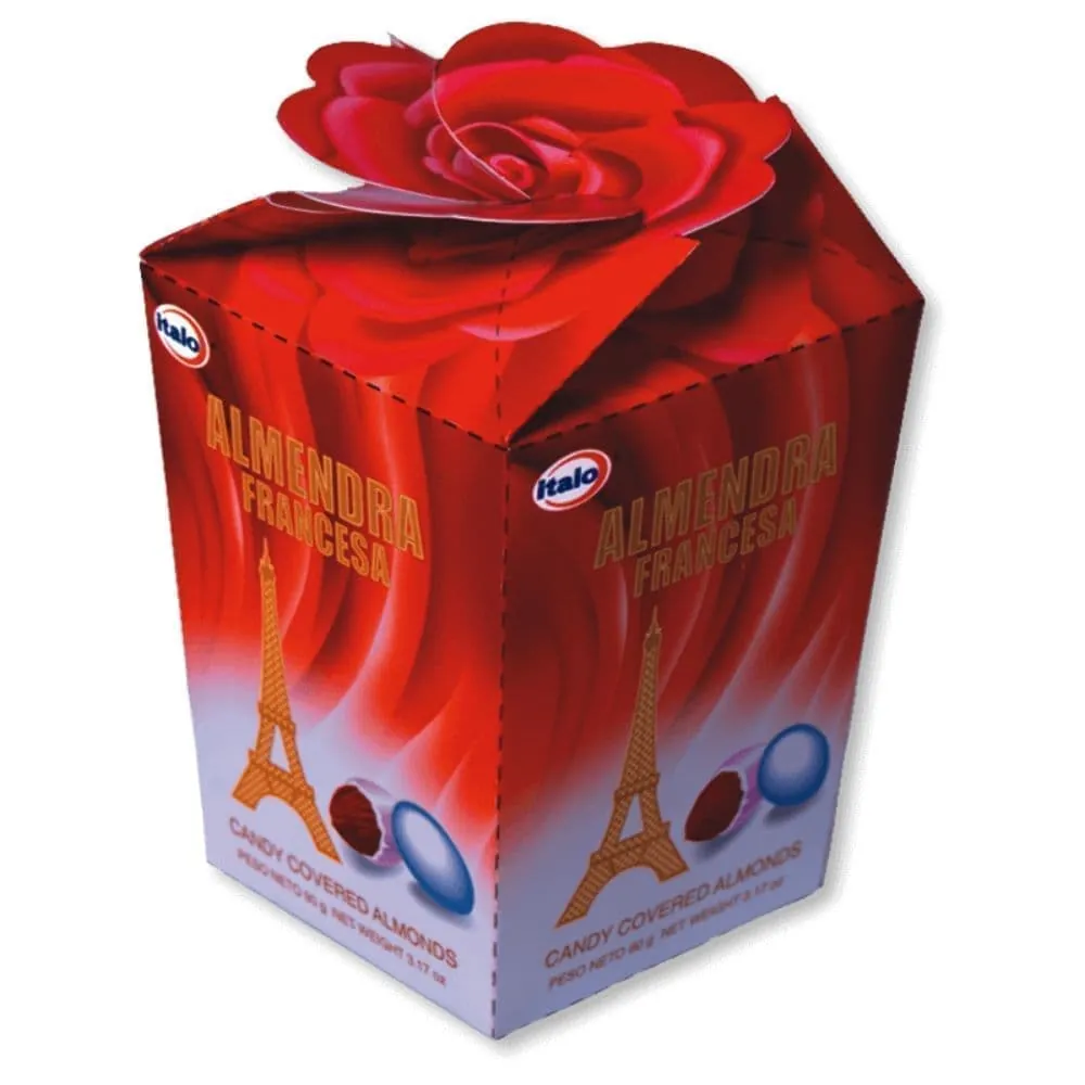 Estuche Flor Con Almendra Francesa