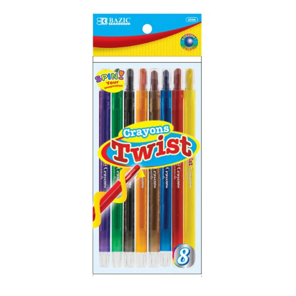 Crayones X 8 Unidades Con Mecanismo
