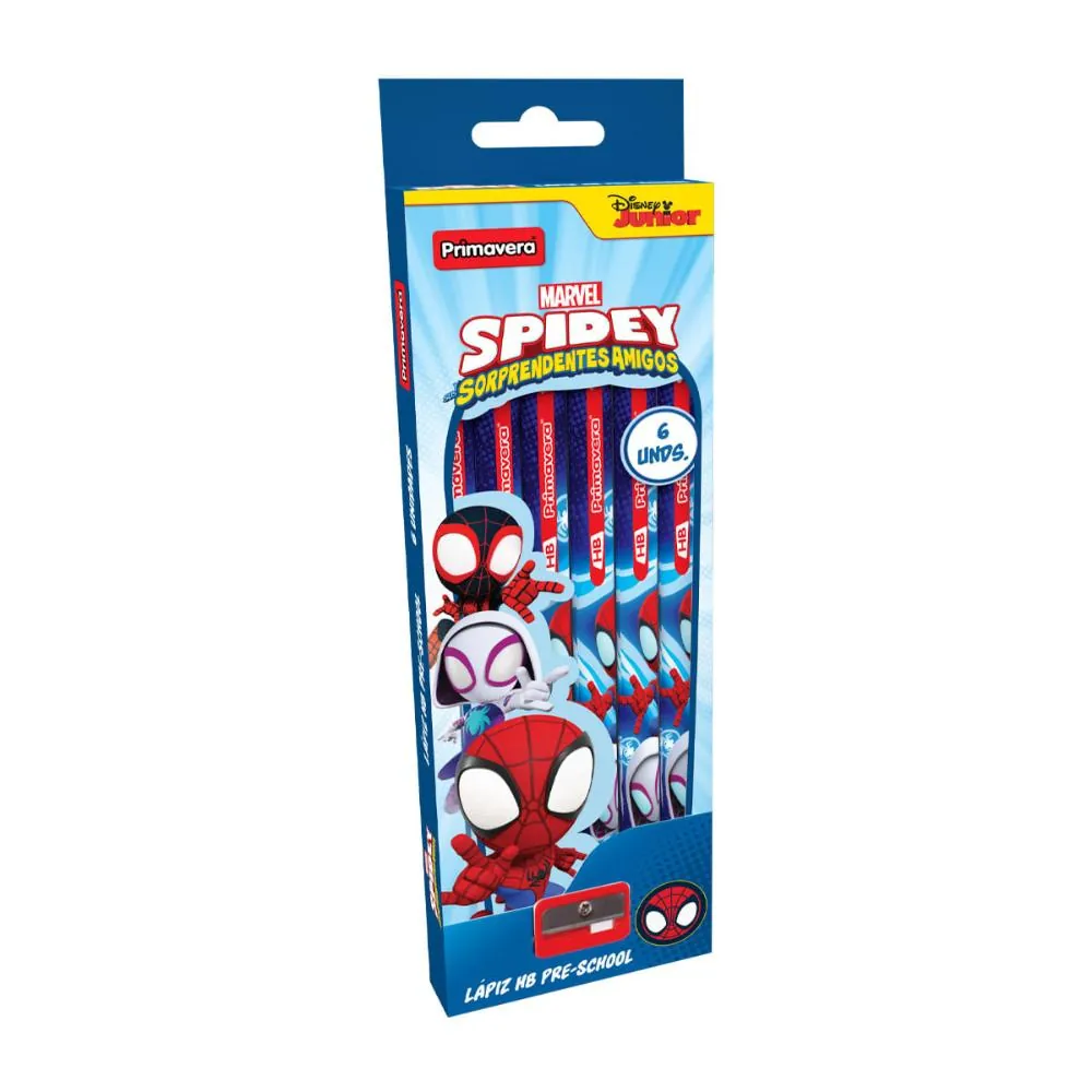 Lápiz Hb Jumbo Personajes X6