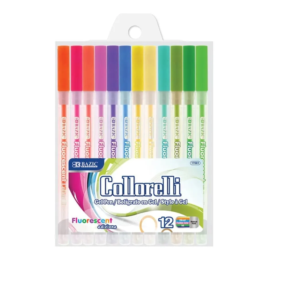 Bolígrafo Neón Gel X12
