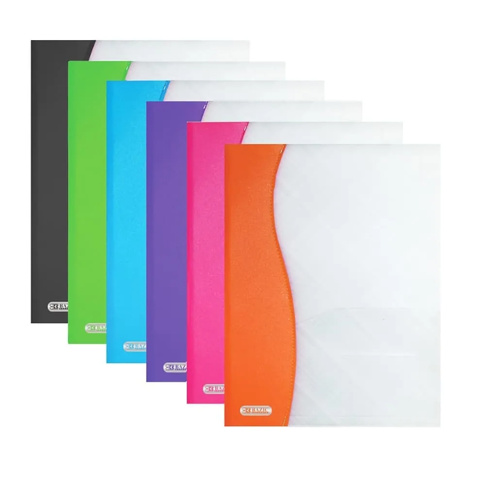 Carpeta Bicolor Carta 2 Bolsillos Surtido