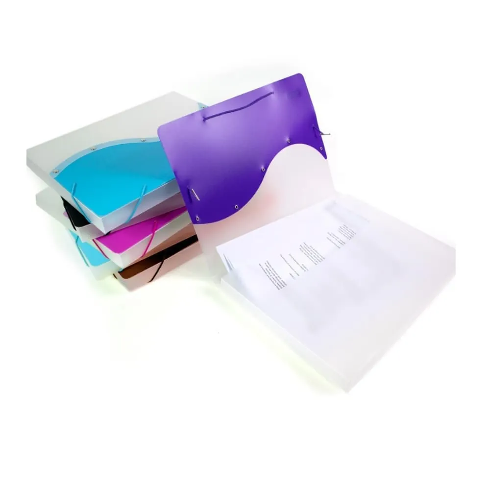 Carpeta Bicolor Seguridad Surtida