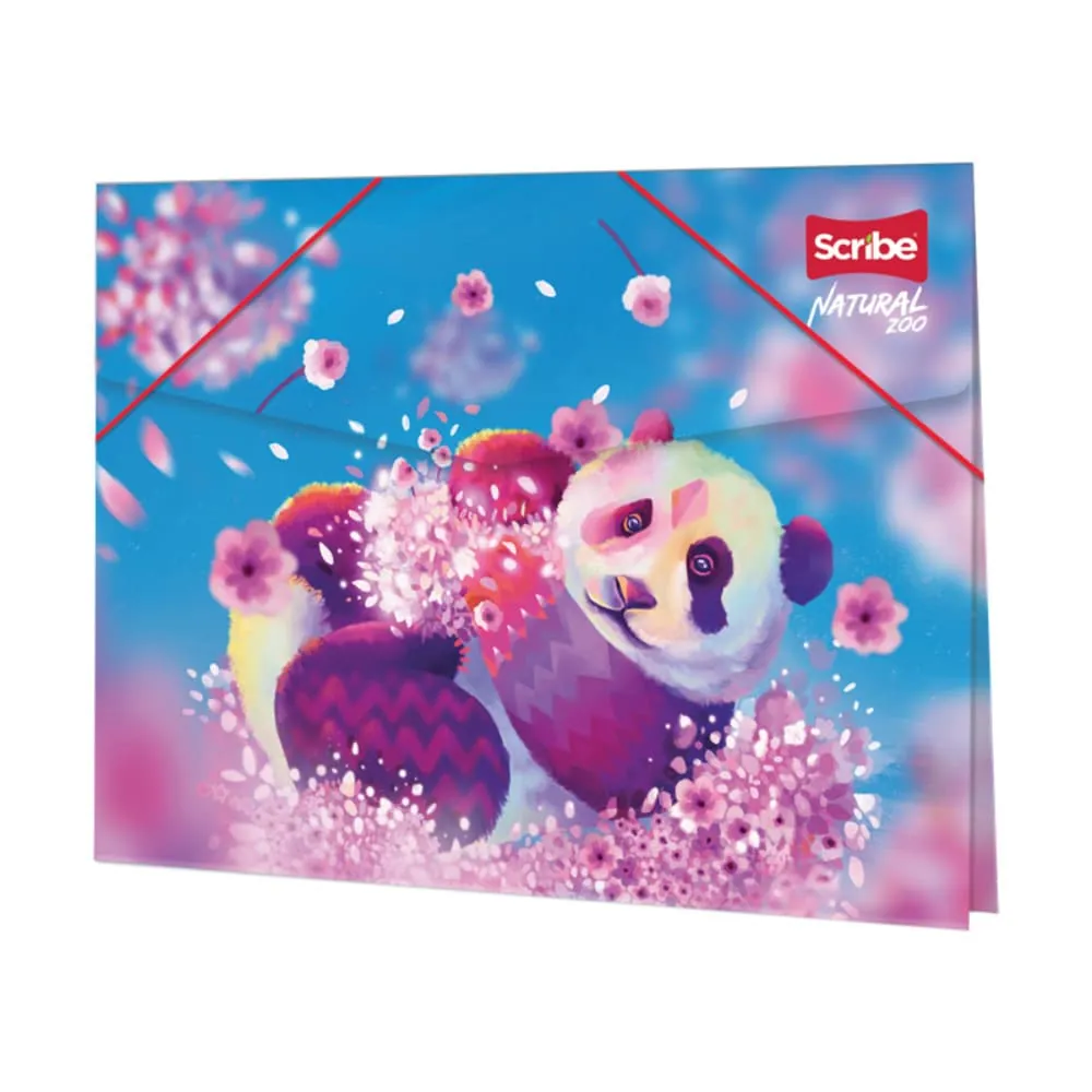 Carpeta Con Resorte Natural Zoo