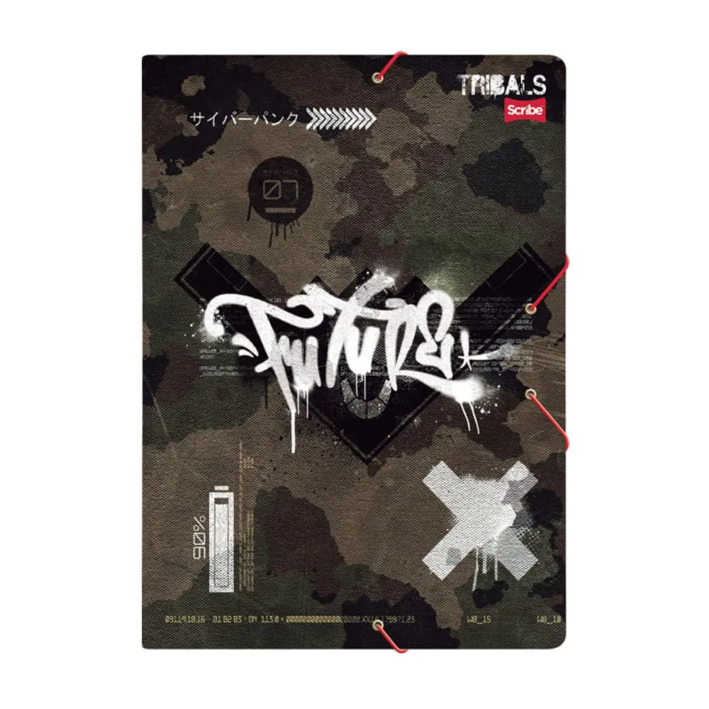 Carpeta Con Resorte Tribals