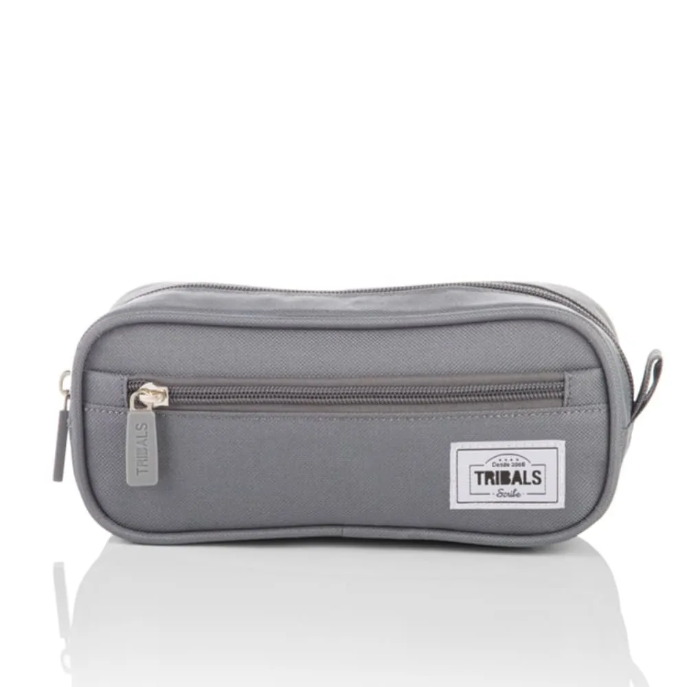 Cartuchera Gris Tribals Classic