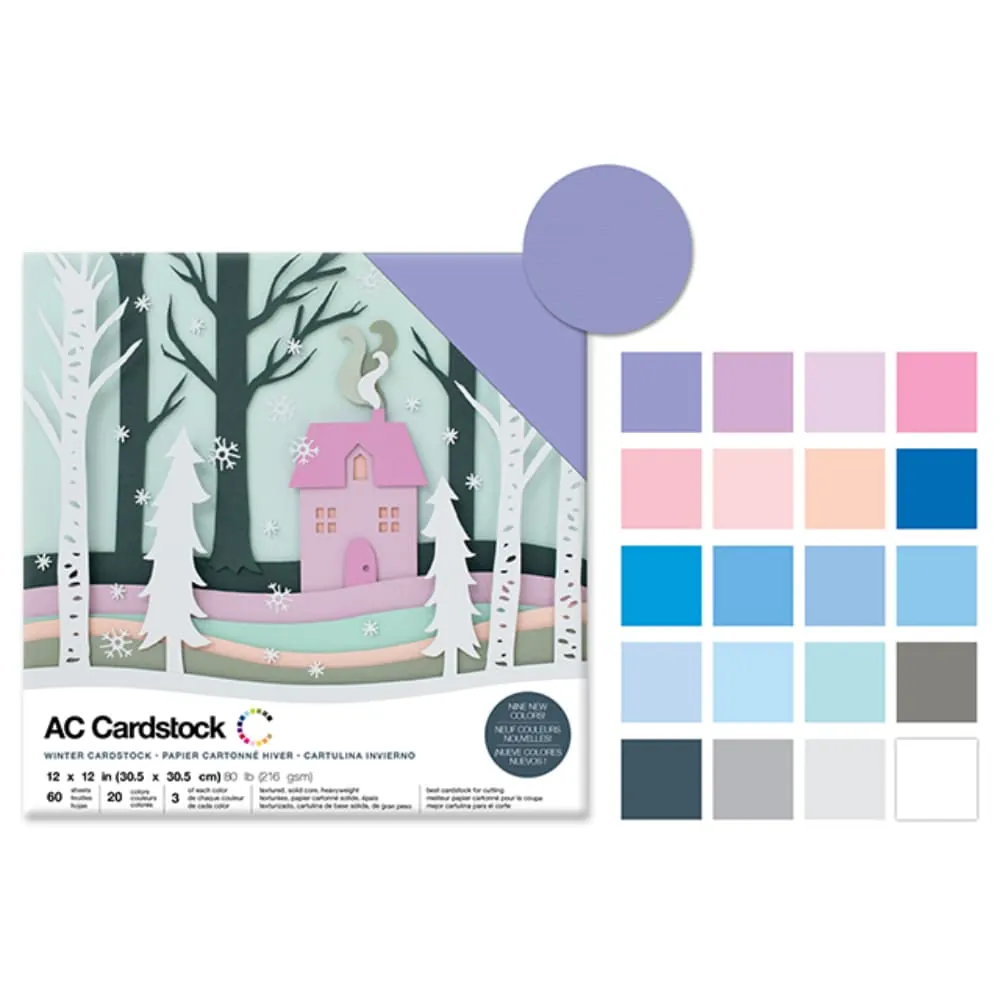 Cartulina Colores Invierno