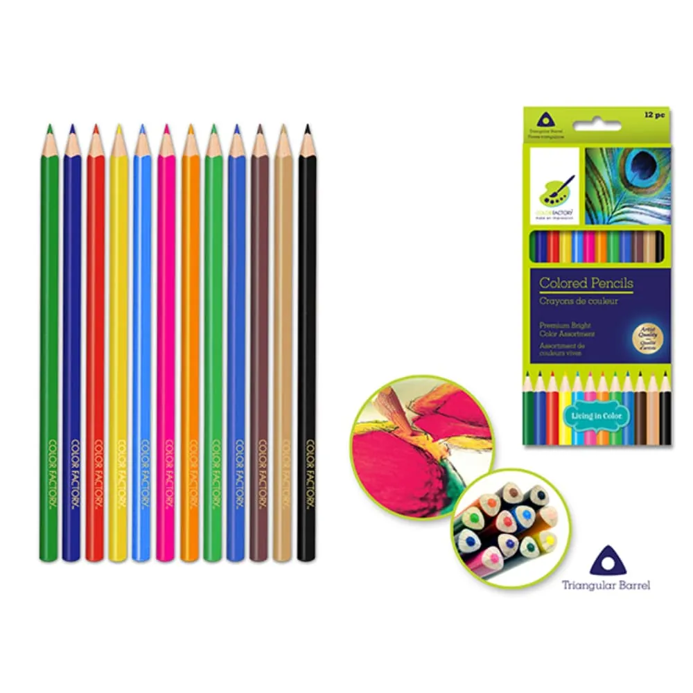 Colores X12 Triangulares Premium