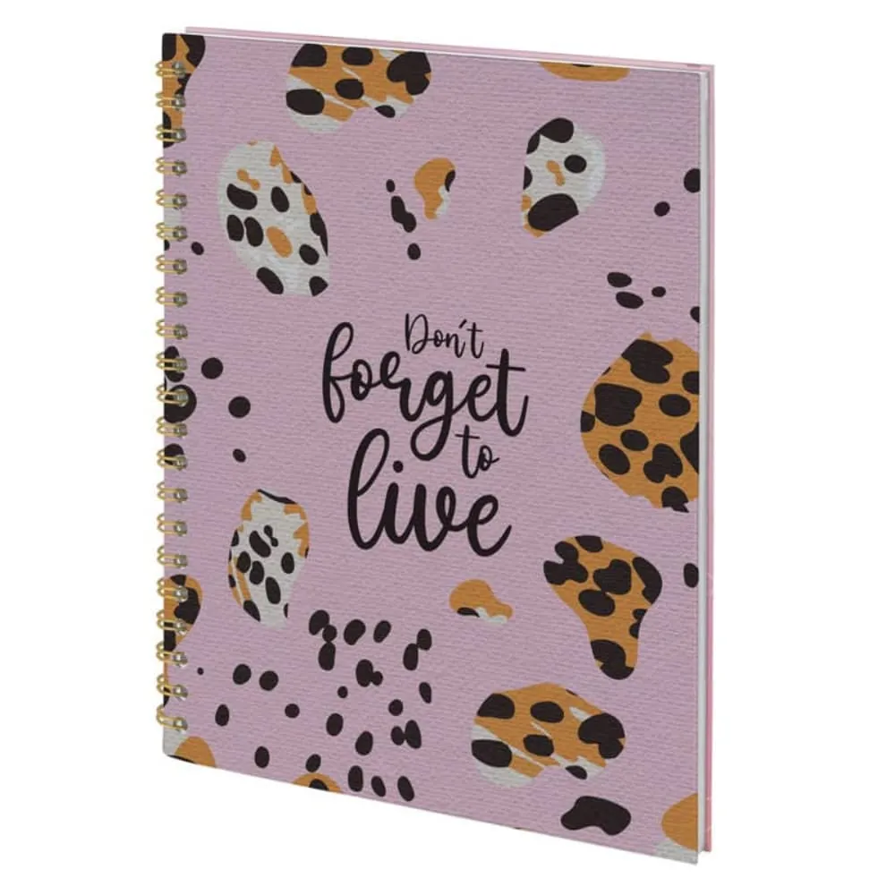 Cuaderno Argollado Canvas 80 Hojas Cuadriculado Surtido