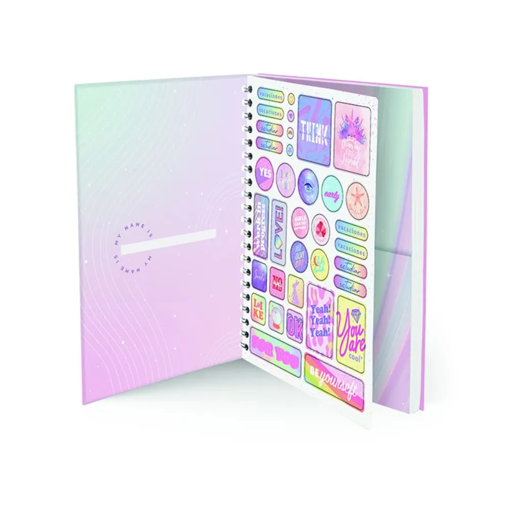 Cuaderno Argollado Incolors 80 Hojas Surtido