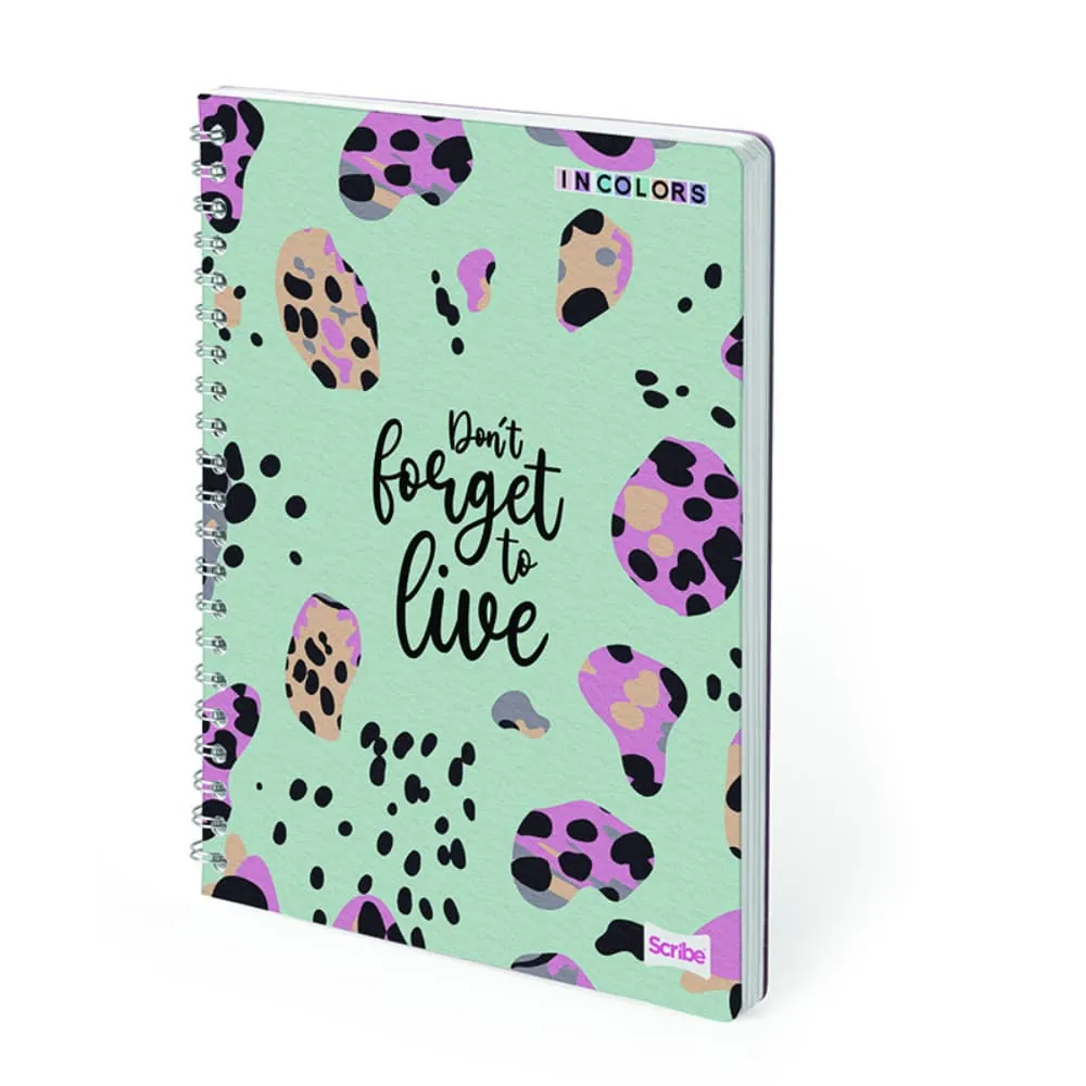 Cuaderno Argollado Incolors 80 Hojas Surtido