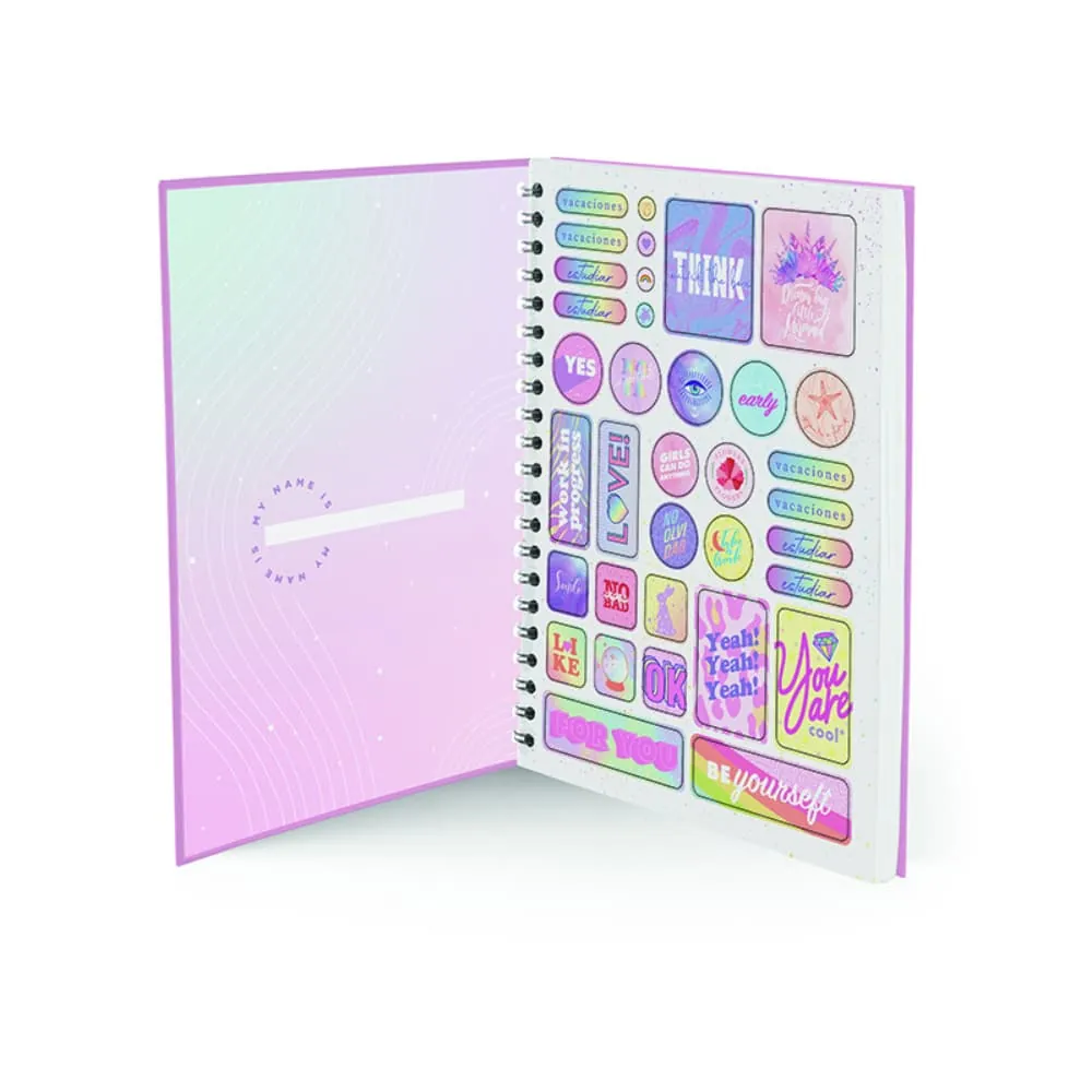 Cuaderno Argollado Incolors 80 Hojas Surtido