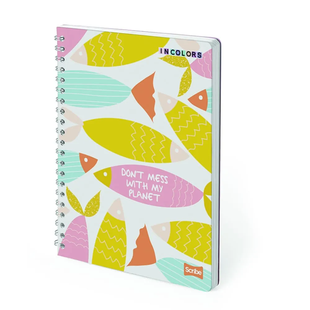 Cuaderno Argollado Incolors 80 Hojas Surtido