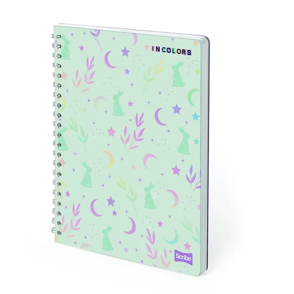 Cuaderno Argollado Incolors 80 Hojas Surtido