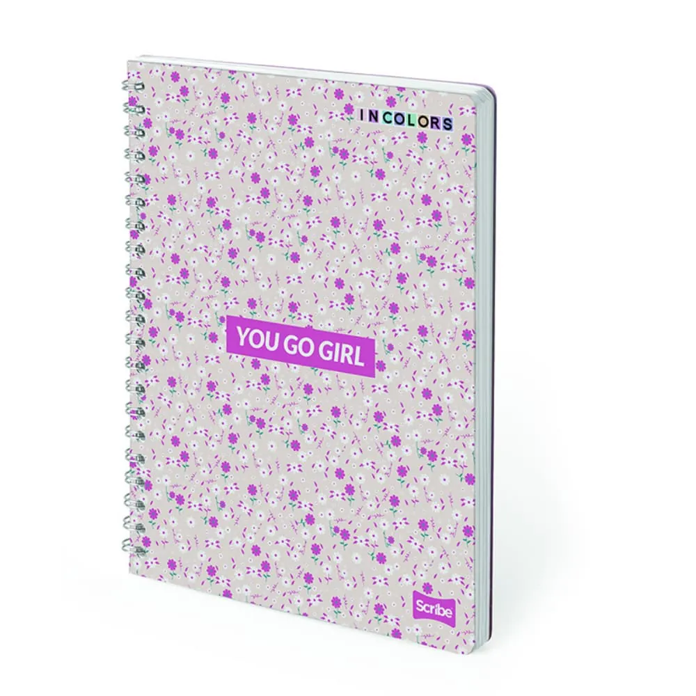 Cuaderno Argollado Incolors 80 Hojas Surtido