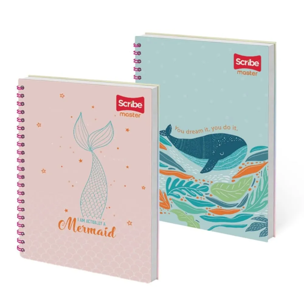Cuaderno Argollado Master 175 Hojas Cuadriculado Surtido