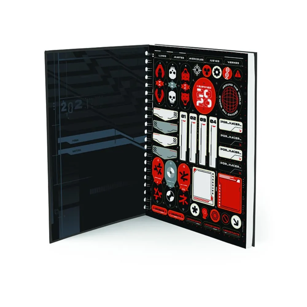 Cuaderno.Argollado Tribals 80 Hojas Surtido